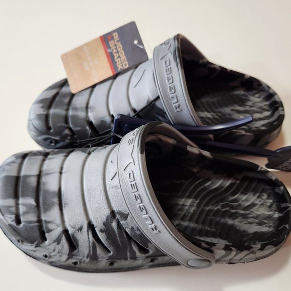 Rugged Shark | Shoes | Rugged Shark Mens Comfort Clogs Size 7 Gray Color |  Poshmark